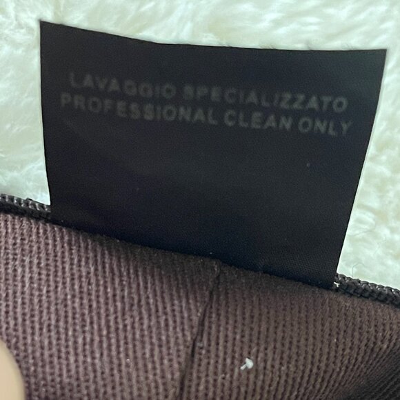 Prada Men's Nylon Dark Blue/Gold Baseball Cap Size: M - Picture 7 of 8